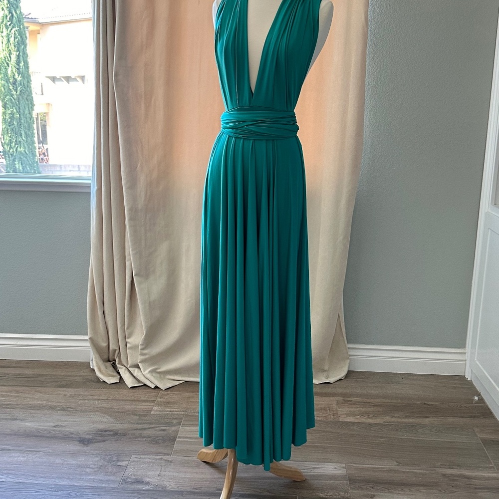 Jade Multiway Infinity Twist Wrap Dress EUC size M/L